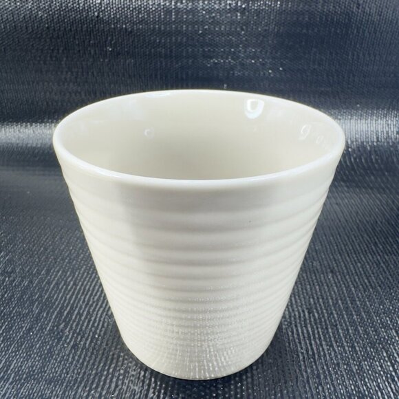 Royal Doulton Gordon Ramsay Maze Coffee Cup Mug Beige Brown Set 2 Mugs Cups VTG - Picture 9 of 13